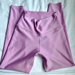 Alo yoga airlift  7/8 leggings sugarplum pink